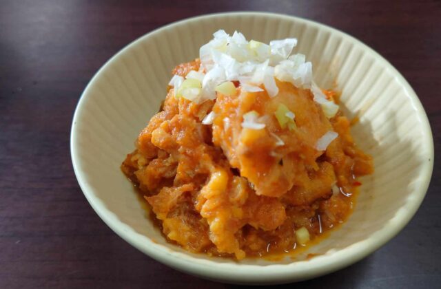 からだ温まる海老チリ